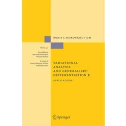 Variational Analysis and Generalized Differentiation II, Fachbücher von Boris S. Mordukhovich