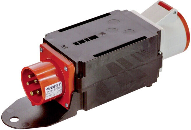 as-Schwabe Adaptateur MIXO avec interrupteur de phase 16A phase vers prise 32A ; as - Schwabe (61521)