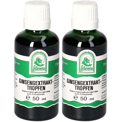Ginseng Extrakt Tropfen x2 2x50 ml