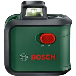 Bosch Home & Garden, Linienlaser, AdvancedLevel 360 (Kreuzlinienlaser, Punkt- und Linienlaser)