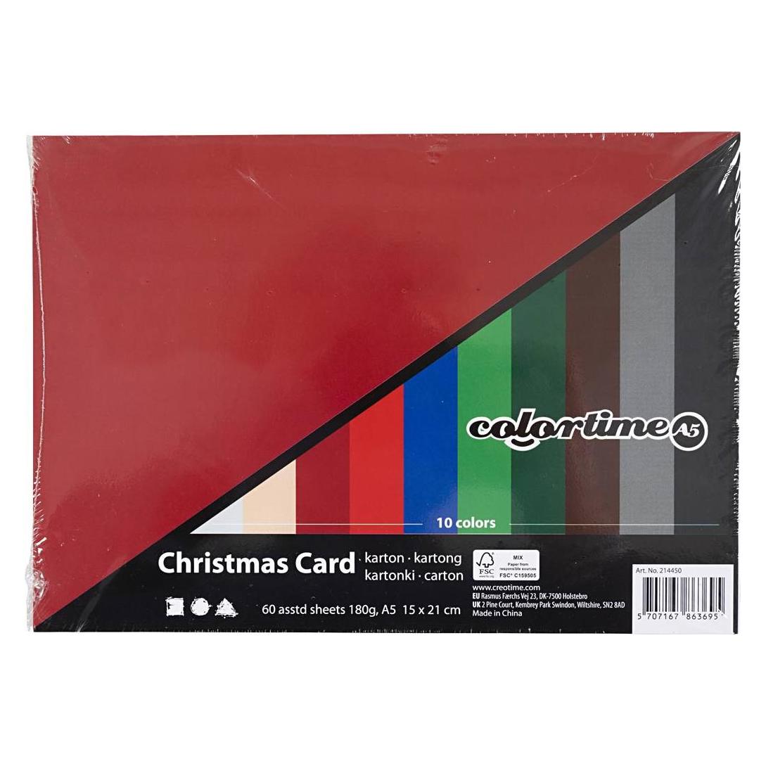 Creativ Company Weihnachts-Karton (180 g/m², 1x) (5707167863695)
