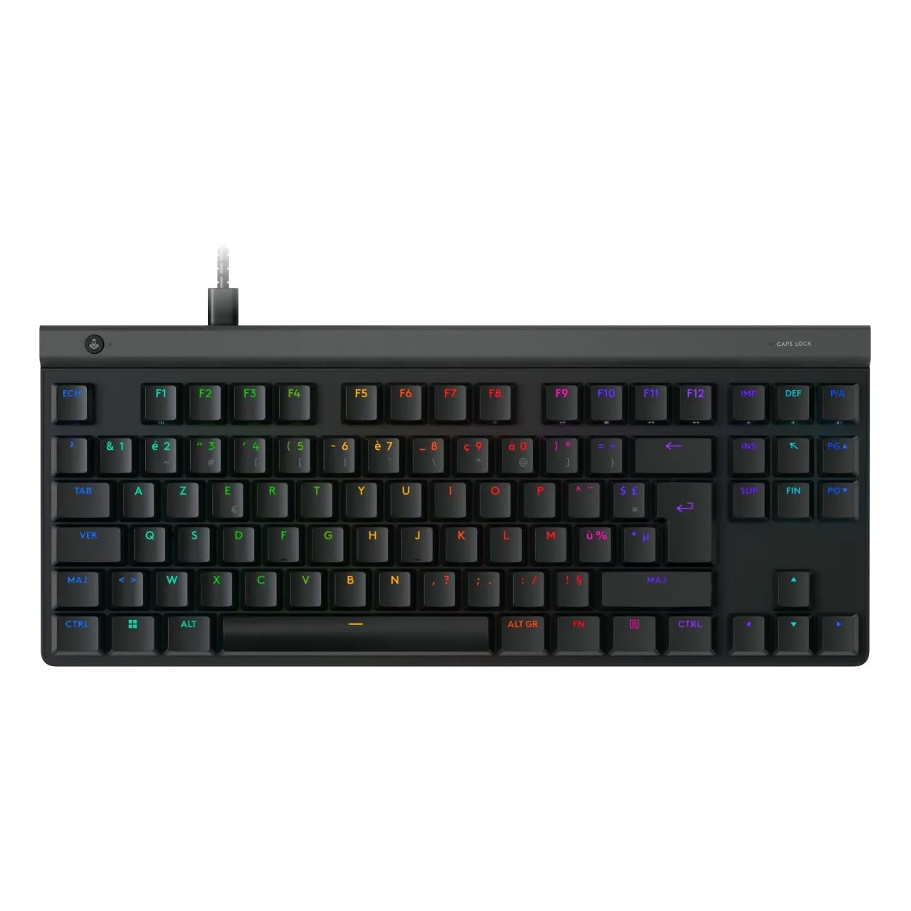 Logitech G515 TKL Wired - BLACK - FRA - TACTILE