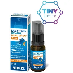 MELATONIN HEVERT 3 mg Rapid-Spray 50 ml