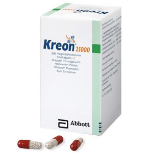 Kreon 25.000 Hartkps.m.magensaftr.überz.Pellets 200 St Hartkapseln mit magensaftresistent überz. Pellets