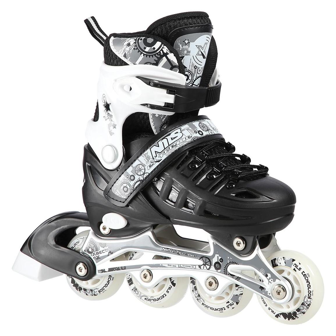 Nils Rollschuhe Extreme NH10905 schwarz - PU70 mm/82A (S 31-34) (33) (16-25-023)