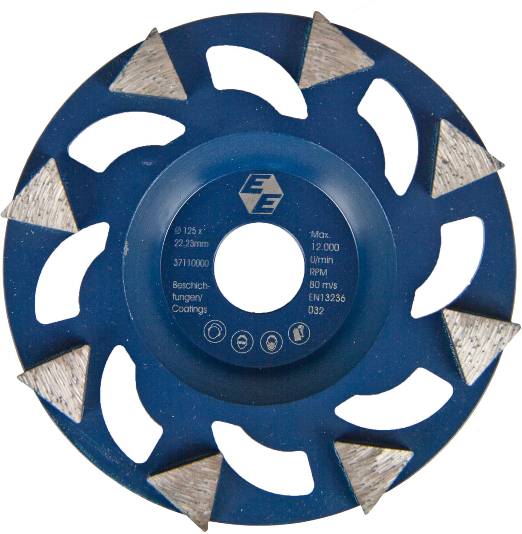 Eibenstock Diamant-Schleifteller Ø 125 mm -RAPID K- (37110000)