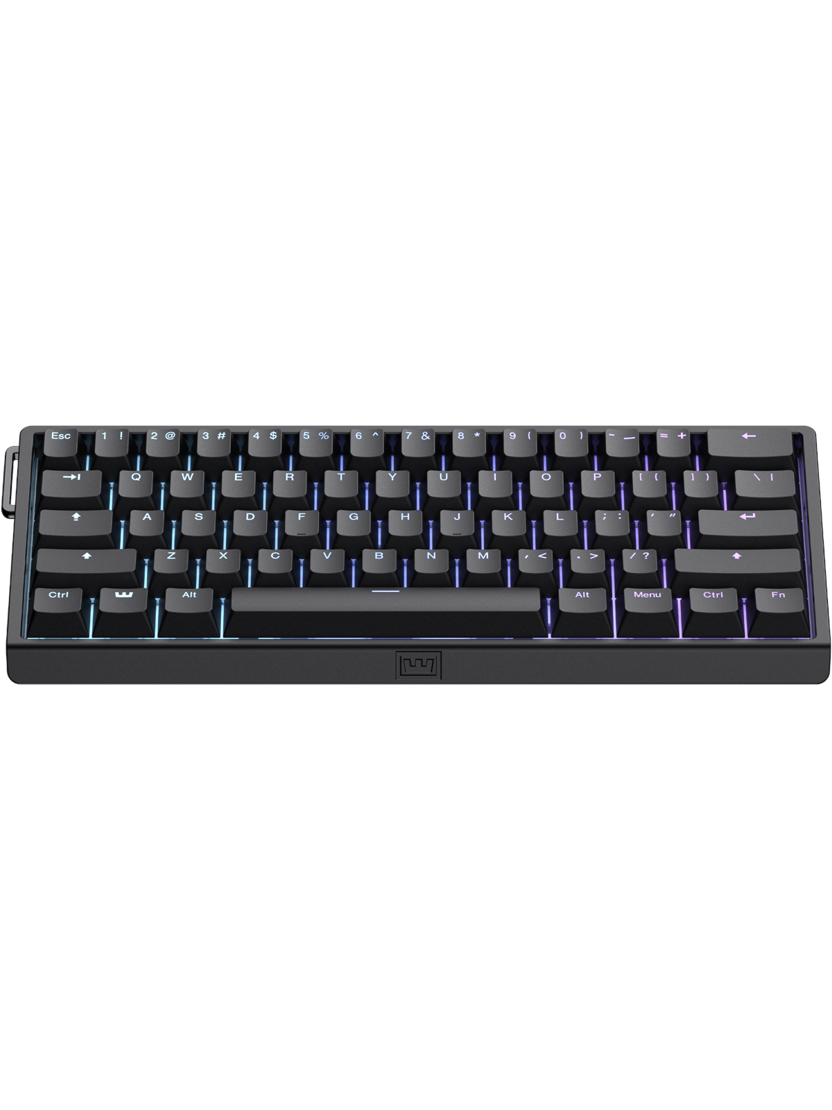 Wooting 60HE v2 - Gaming Tastatur (TKL) - 60% - Englisch (US) - Schwarz