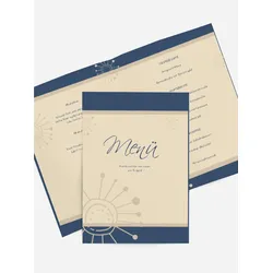 Menükarten Konfirmation selbst gestalten mit Spruch und Fotos im Onlinedesigner bei Meine-Kartenmanufaktur.de