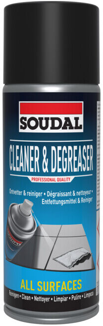 Soudal Nettoyant et Dégraissant Technique Spray 400ml (119708)