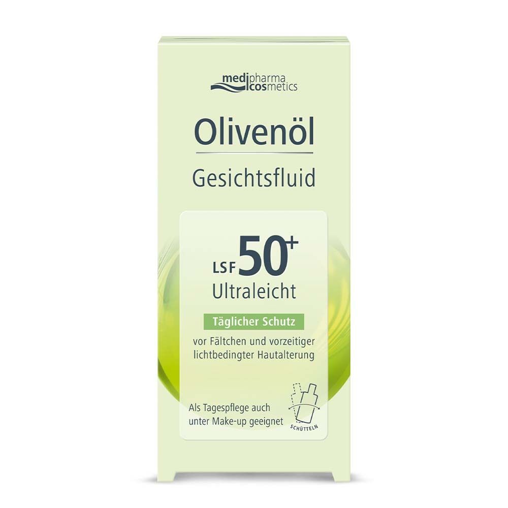 Olivenöl Gesichtsfluid LSF 50+ 50 ml Flüssigkeit