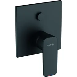 Kludi Pure&style Wannenarmatur 407593975 Unterputzarmatur, mattschwarz