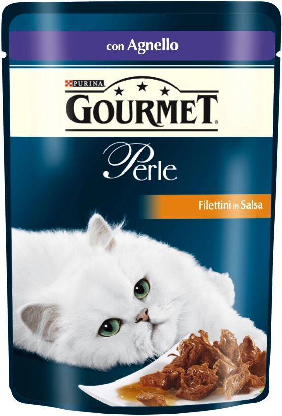 Purina GOURMET PERLE FILETTINI IN SALSA C/AGNELLO 85GR