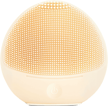 Limpiador facial - Natcare Amber, Para la cara, Silicona premium, 3 intensidades, todo tipo de pieles, Crema