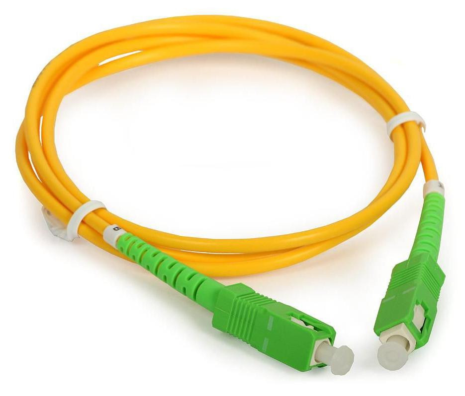 MicroConnect FIB884001 OS2 Glasvezelkabel met SC-connector, 1 meter