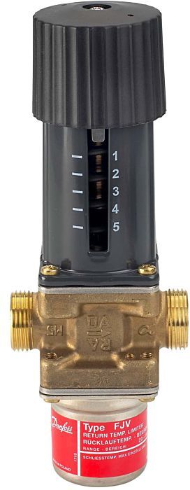Danfoss Rücklauftemp,Begrenzer 003N5117 DN15, G3/4 AG, 20-60 C, Kvs 1,5