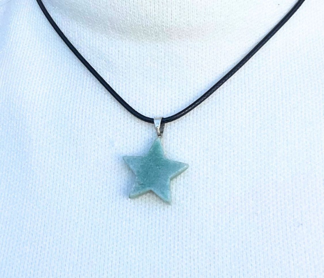 Catrinabycriss Colgante Estrella de Aventurina