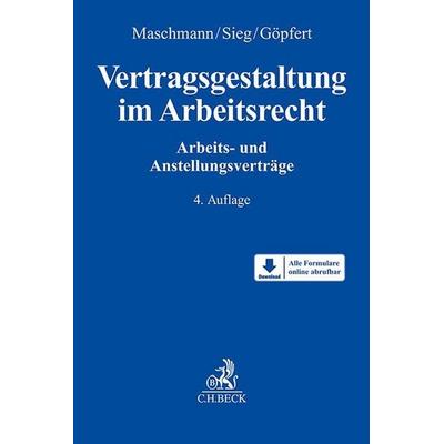 Vertragsgestaltung im Arbeitsrecht, Gebundene Ausgabe von , C.H. Beck, 978-3-406-82297-1
