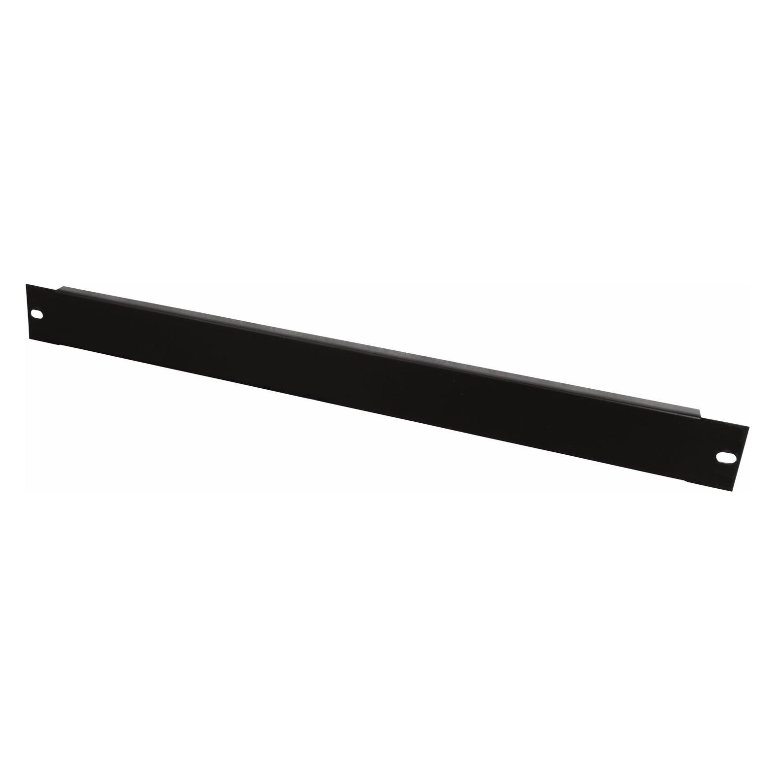 Omnitronic Frontplatte Z-19U, Stahl, schwarz 1HE (Zubehör) (30100150)