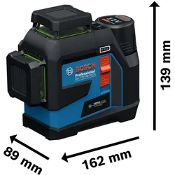 Bosch Professional, Linienlaser, GLL 12V-100-33 (Kreuzlinienlaser)