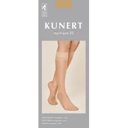 Kunert Mystique 20 Kniestrumpf 3er Pack | 39-42 (II) | Black (KU-0500)