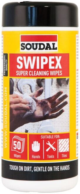Soudal Primer & Nettoyant Lingettes Swipex 50 lingettes (128470)