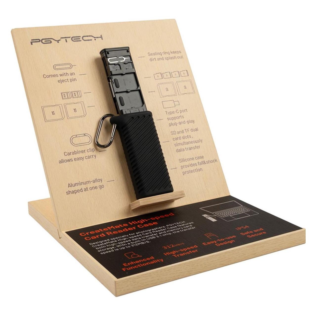 Pgytech Display for CreateMate Card Reader Case SD (47435238)