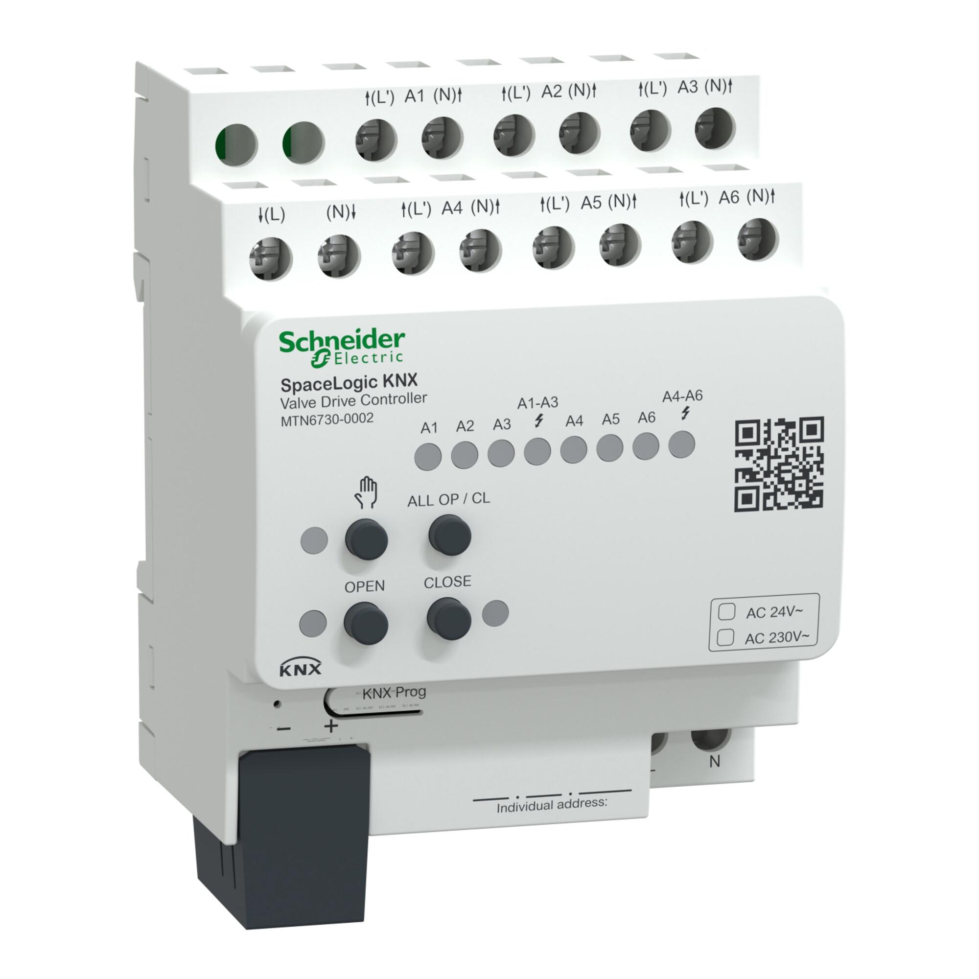 Schneider Electric Ventilantriebsaktor SpaceLogic KNX MTN6730-0002)