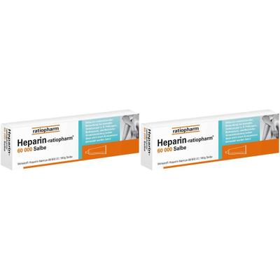 Heparin-Ratiopharm 60.000 Salbe Doppelpack 2x150 g