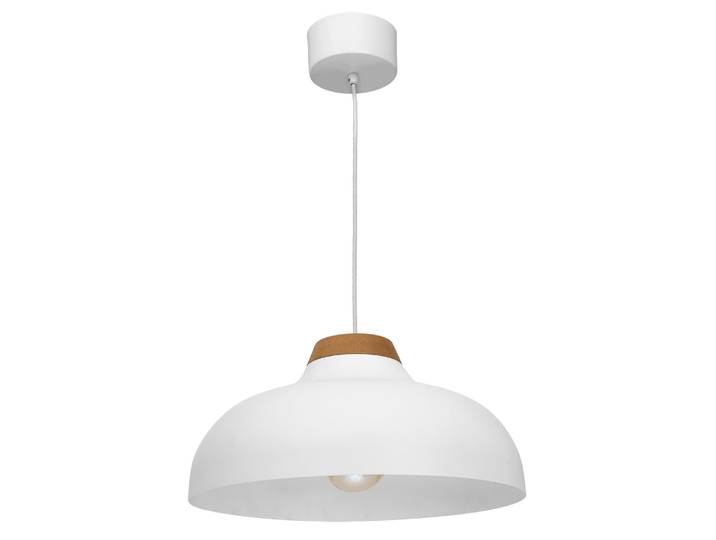 LUMINEX lampe Beleuchtung Kronleuchter Burgos white 1 Deckenlampe