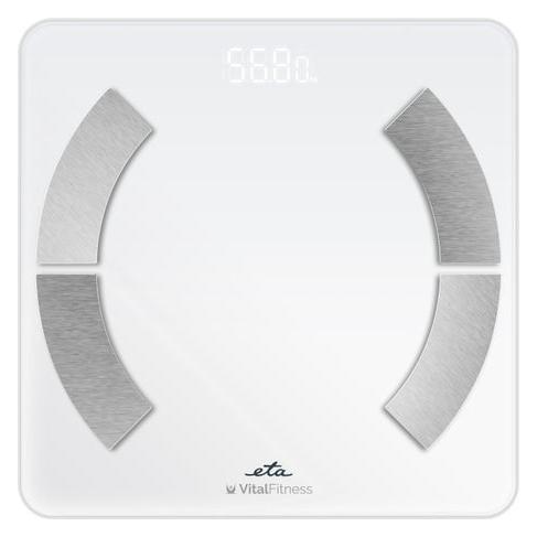 ETA Vital Fitness Body Analysis Scale with App - 18 Measurements Including Body Fat (180 kg) (ETA277990000)