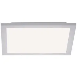 Deckenlampe Aufbaupanel Aufbauleuchte LED Aluminium weiß quadratisch L 29,5 cm