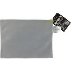 FolderSys Reißverschlussbeutel, grau, 25,50  x  19  cm