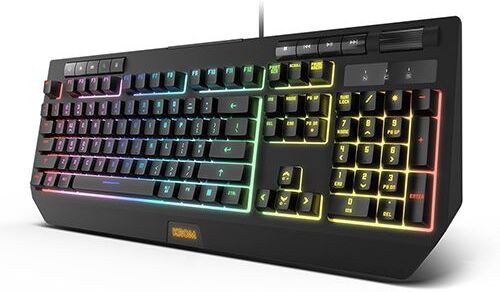Nox Teclado Gaming Semi-Mecânico  Krom Kuma RGB - Layout PT