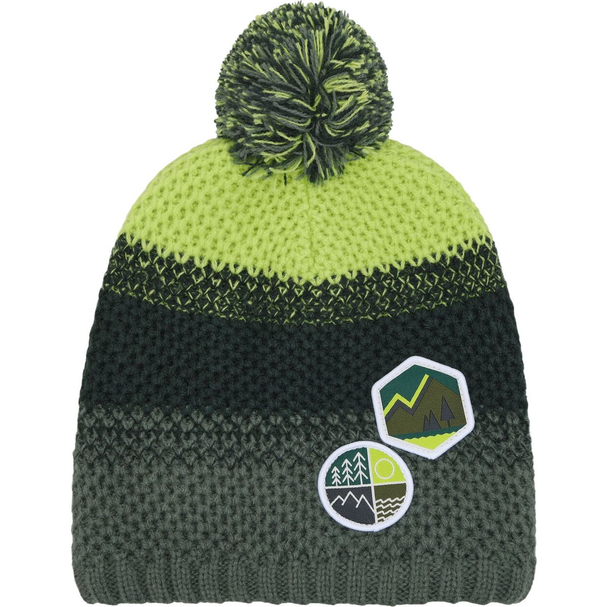 Color Kids Hat Colorblock 742995 dark forest (9651) 50 742995-9651-50