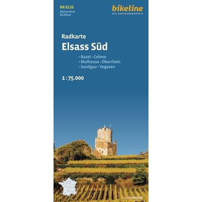 Radkarte Elsass Süd, Sonstige von , Esterbauer, 978-3-7111-0330-7