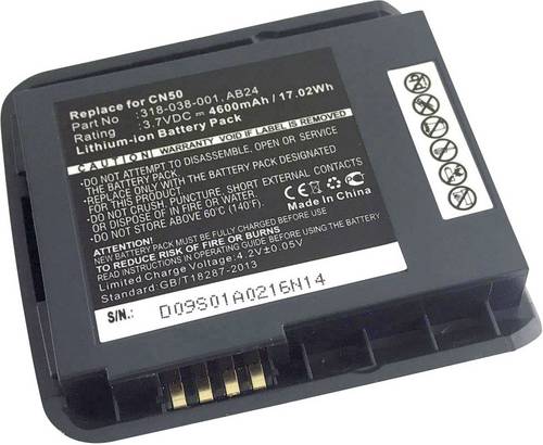 Beltrona Barcodescanner-Akku 3.7V 4600 mAh Passend für Marke Intermec