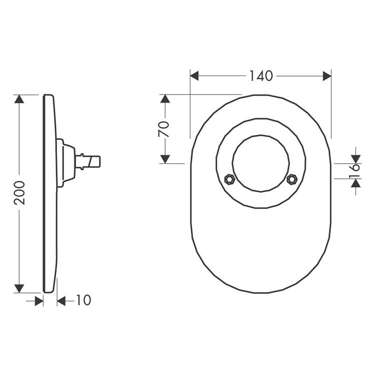 hansgrohe Umrüstset Brausemischer (96384000)