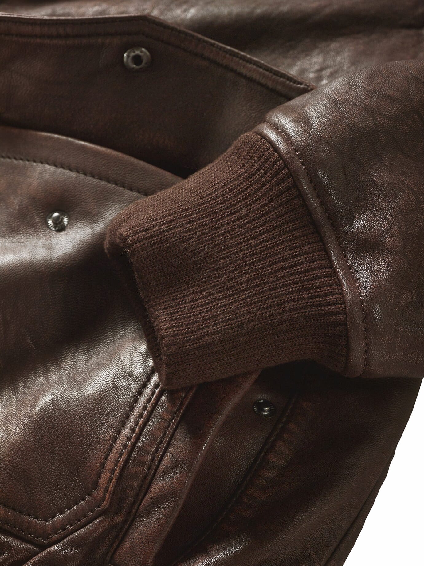 Mey & Edlich Aufwind-Lederjacke Braun 54