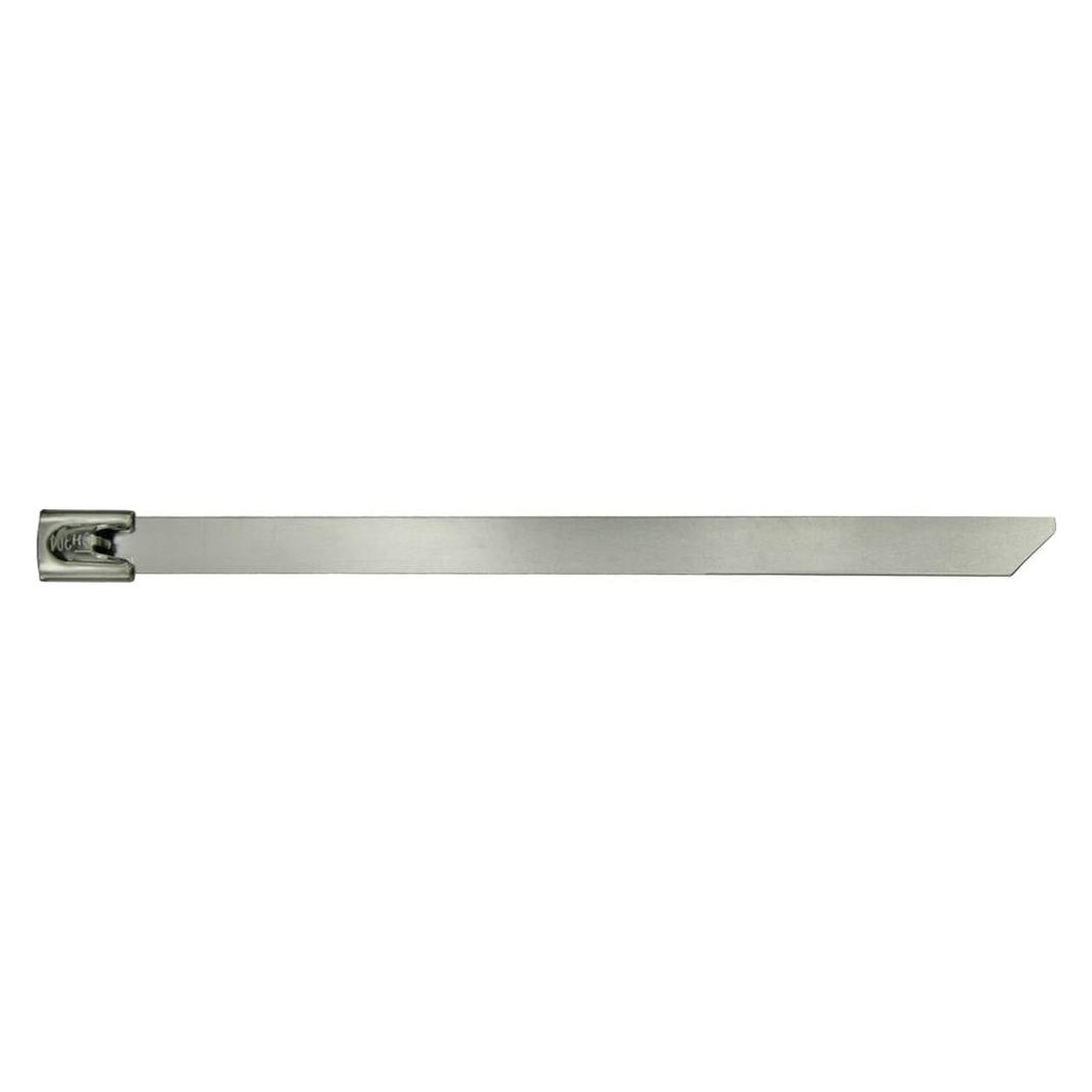 Kunzer Edelstahl-Kabelbinder (Metallkabelbinder, 360 mm, 10 Stk.) (7EKB360)