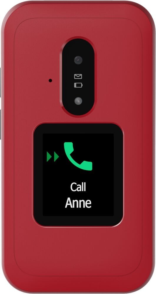 Doro 4G Smartphone 7,11 cm (2.8 Zoll) 0,3 MP Single SIM Leva E30 (Rot, Weiß) 8994