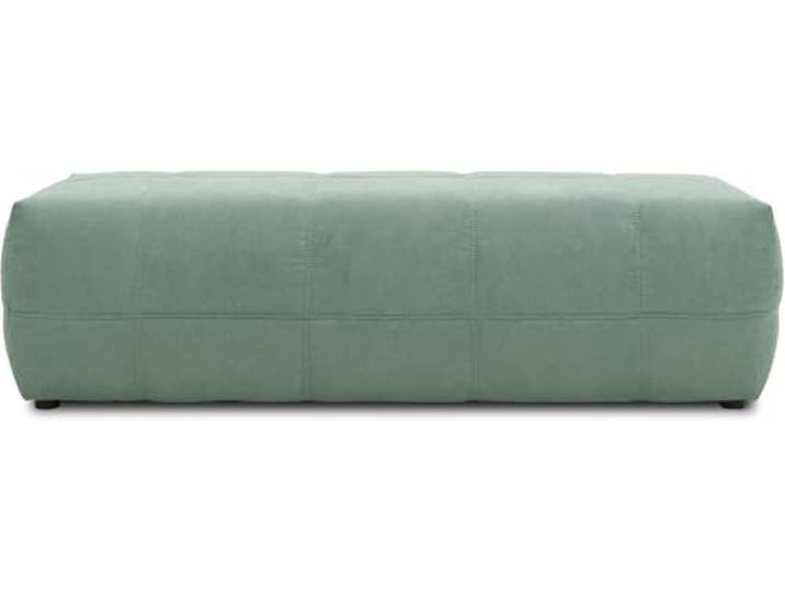 DOMO. collection Polsterhocker Brandon, Sitzhocker, Fußhocker, Hocker 150 x 60 x 40 cm, mint
