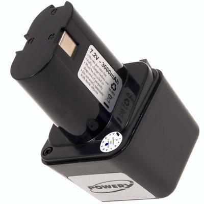 Powery Akku für Bosch Typ 2607300001 NiMH Knolle
