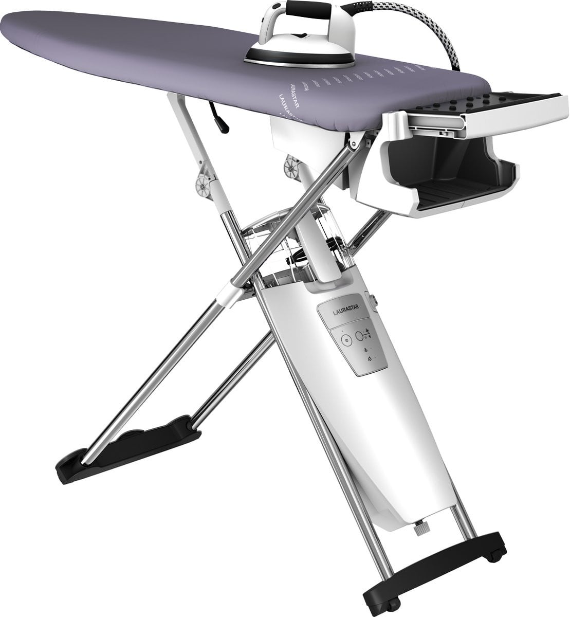 Laurastar S Pure Xtra Strijksysteem met DMS-stoom en actieve strijkplank