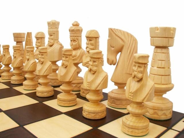 Edles grosses Schach Schachspiel 85 x 85 cm HANDGESCHNITZT GESCHNITZT 85x85 Holz