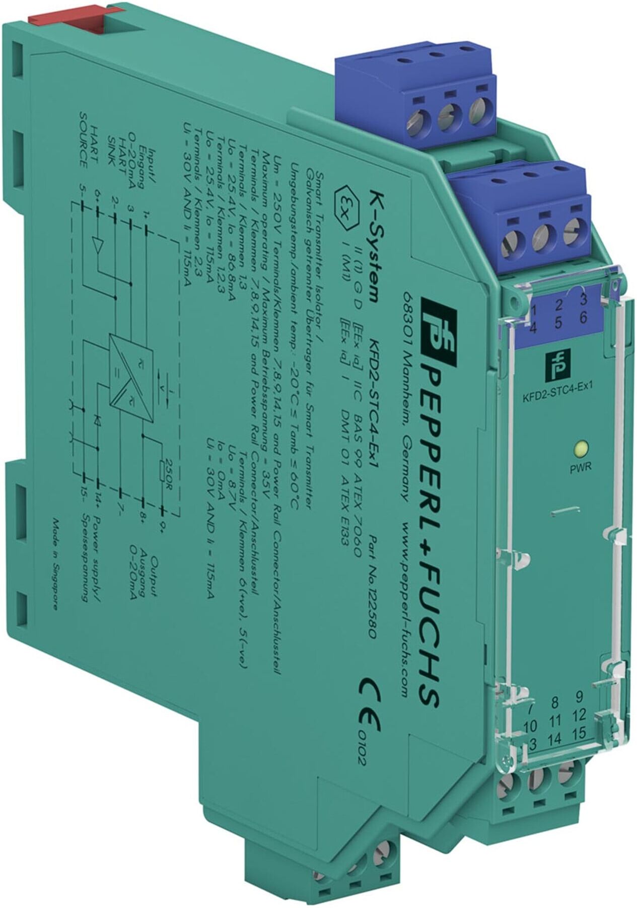 Pepperl+Fuchs Transmitterspeisegerät KFD2-STC4-Ex1 (283672)