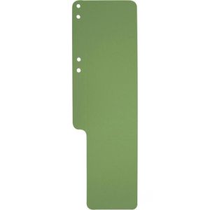 Exacompta Aktenschwänze 13725B, grün, 320g/qm Karton, 100 Stück