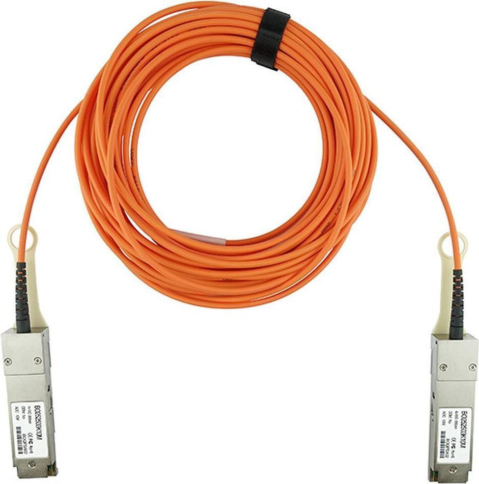 BlueOptics actieve optische kabel (AOC) compatibel met Mellanox MC2206310-003, 40GBASE-SR4, Ethernet, Infiniband FDR10, 3 meter