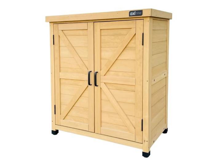 Armoire de jardin - AXI - Felix - Bois FSC 100% Hemlock - Système de verrouillage magnétique - 80x45x93 cm
