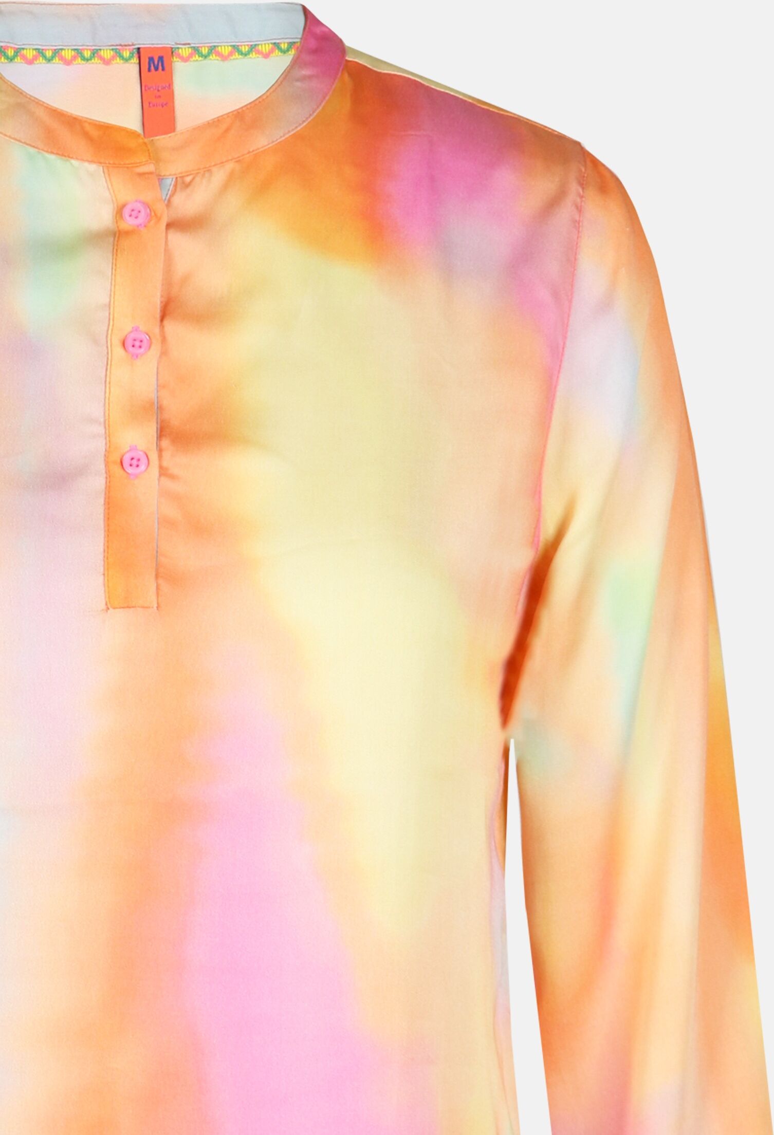 Klassische Bluse SALZHAUT "Bluse BLOOM", Damen, Gr. XXL, bunt (multicolor), Obermaterial: 100% Modal CMD., Blusen Bluse