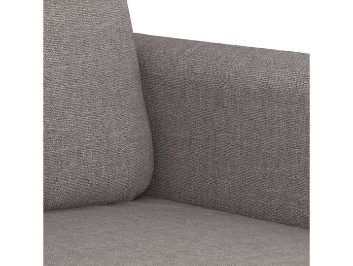 BURKE@ Sofa salon à deux places - Canapé DOUBLE - montage simplifié - Taupe 140 cm Tissu SS1079